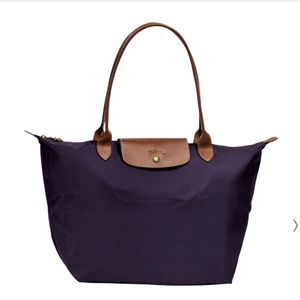 Longchamp Le Pliage Large in Bilberry
